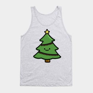 Cute Christmas Tree Tank Top